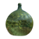 Very imposing demijohn green bombonne