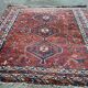 Persian wool oriental rug Iran burgundy handmade 230x320