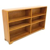 Scandinavian elm bookcase, Swedish modern, Sweden, 1940