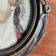 Framed tapestry portrait of Jesus Christ