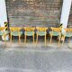 6 Chaises par Baumann éditées par Pierre Guariche Restaurées (licorne)