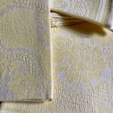 Set of 12 damask napkins