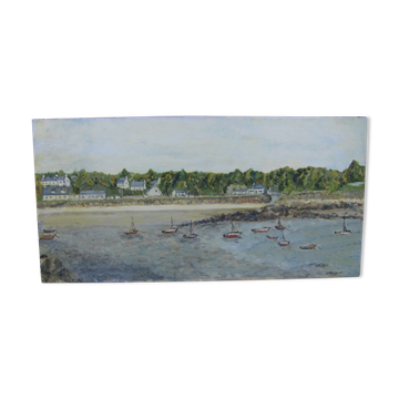 Seaside painting