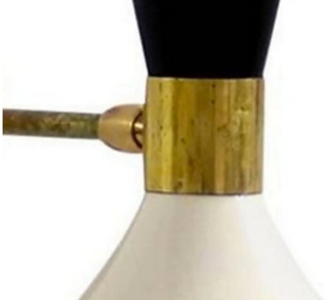 Articulable Black &White Moonlight wall lamp