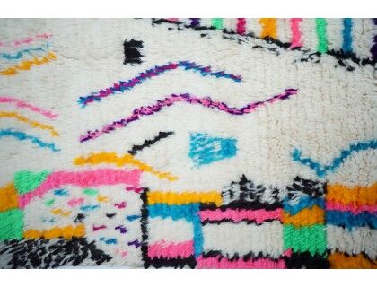 Colorful Berber carpet 265x146cm