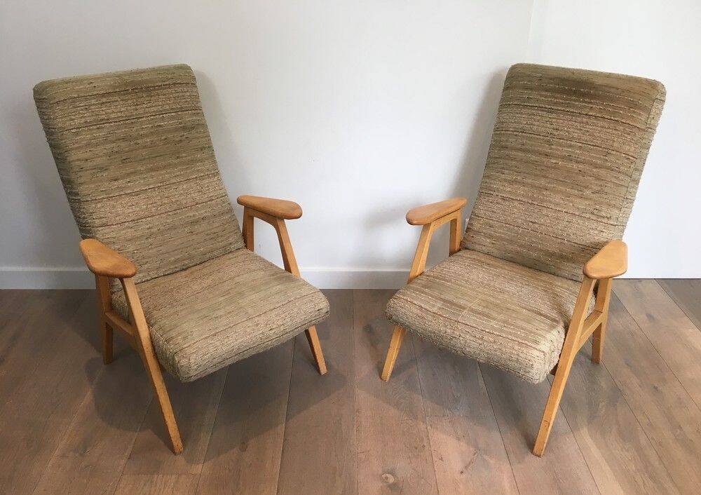 Pair of armchairs