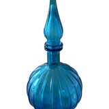 Carafe en verre d'Empoli, Italie 1960