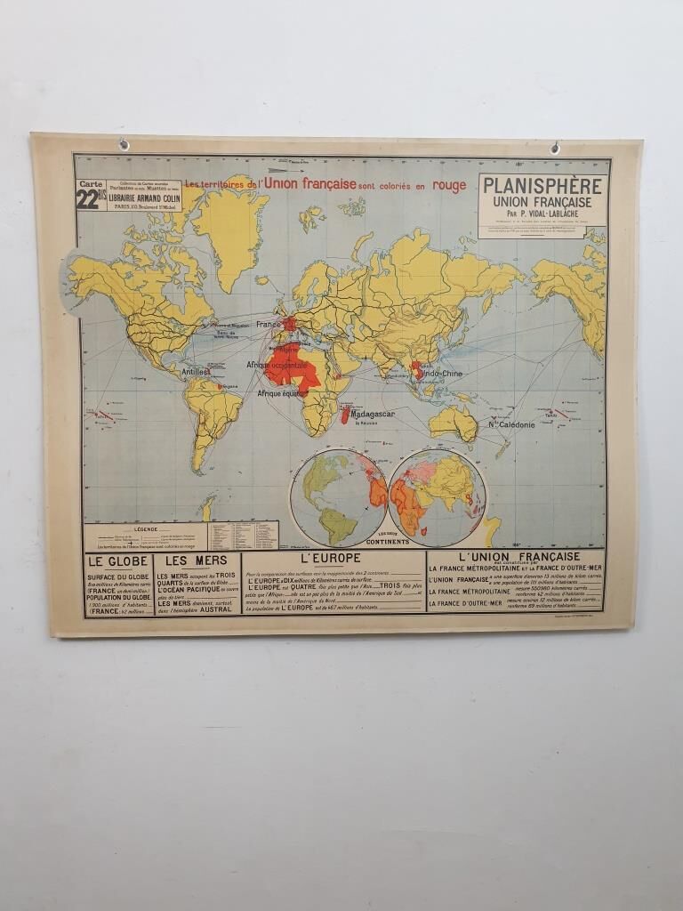 School Map - Planisphere -