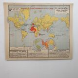 School Map - Planisphere -