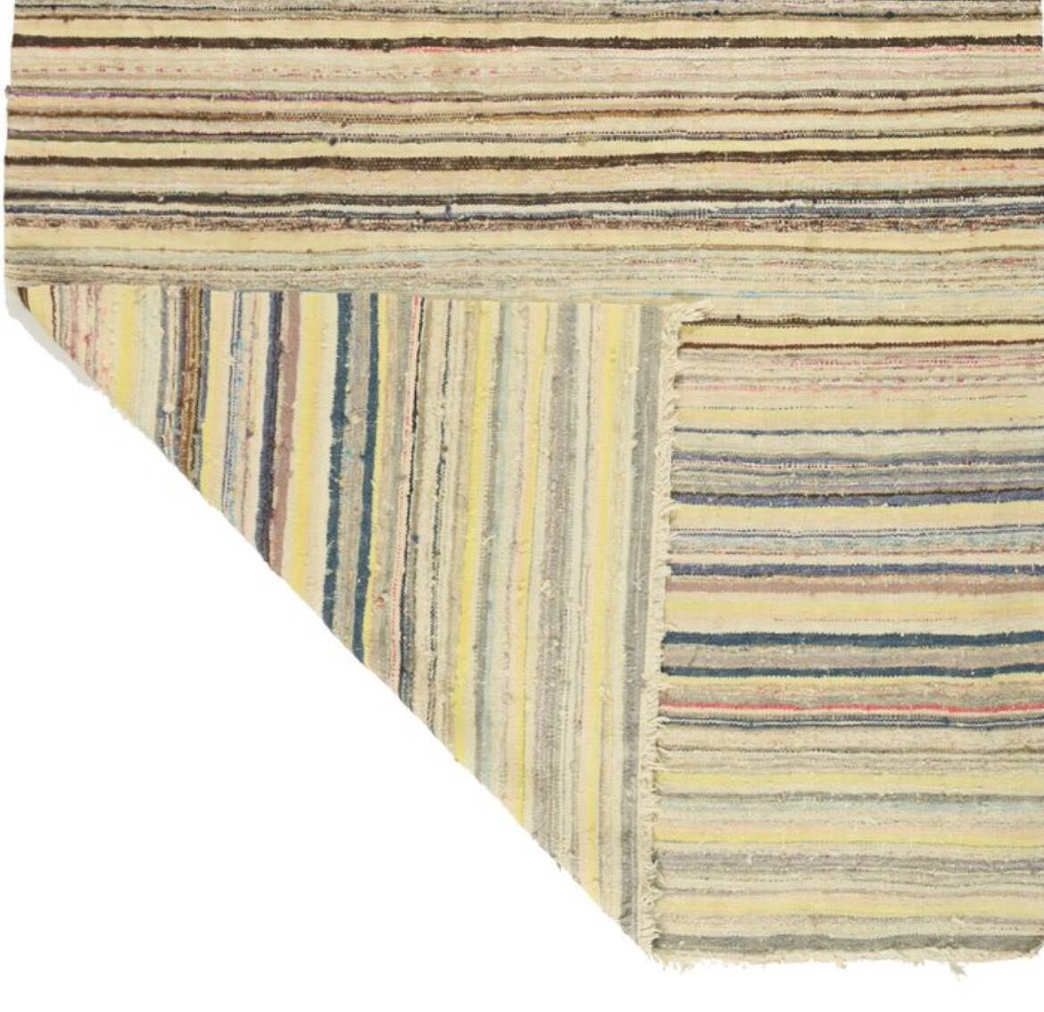 Vintage Anatolian Usak Kilim rug - 285 cm x 180 cm