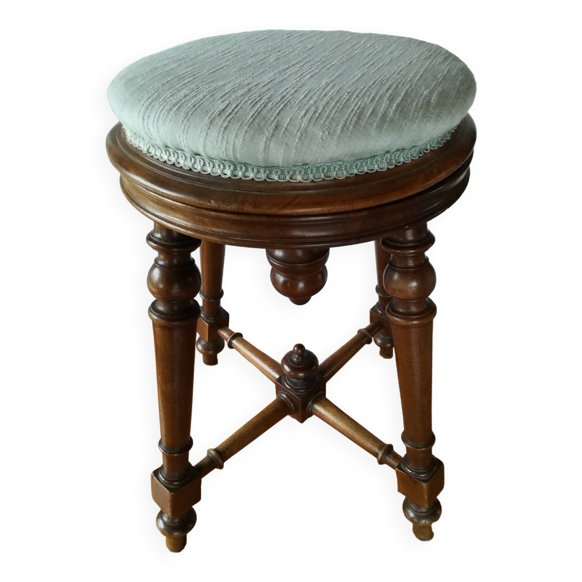 Vintage piano stool