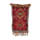 Moroccan berber wool rug 130x76cm