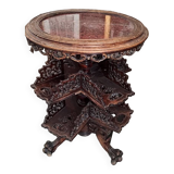 Asian revolving bookcase