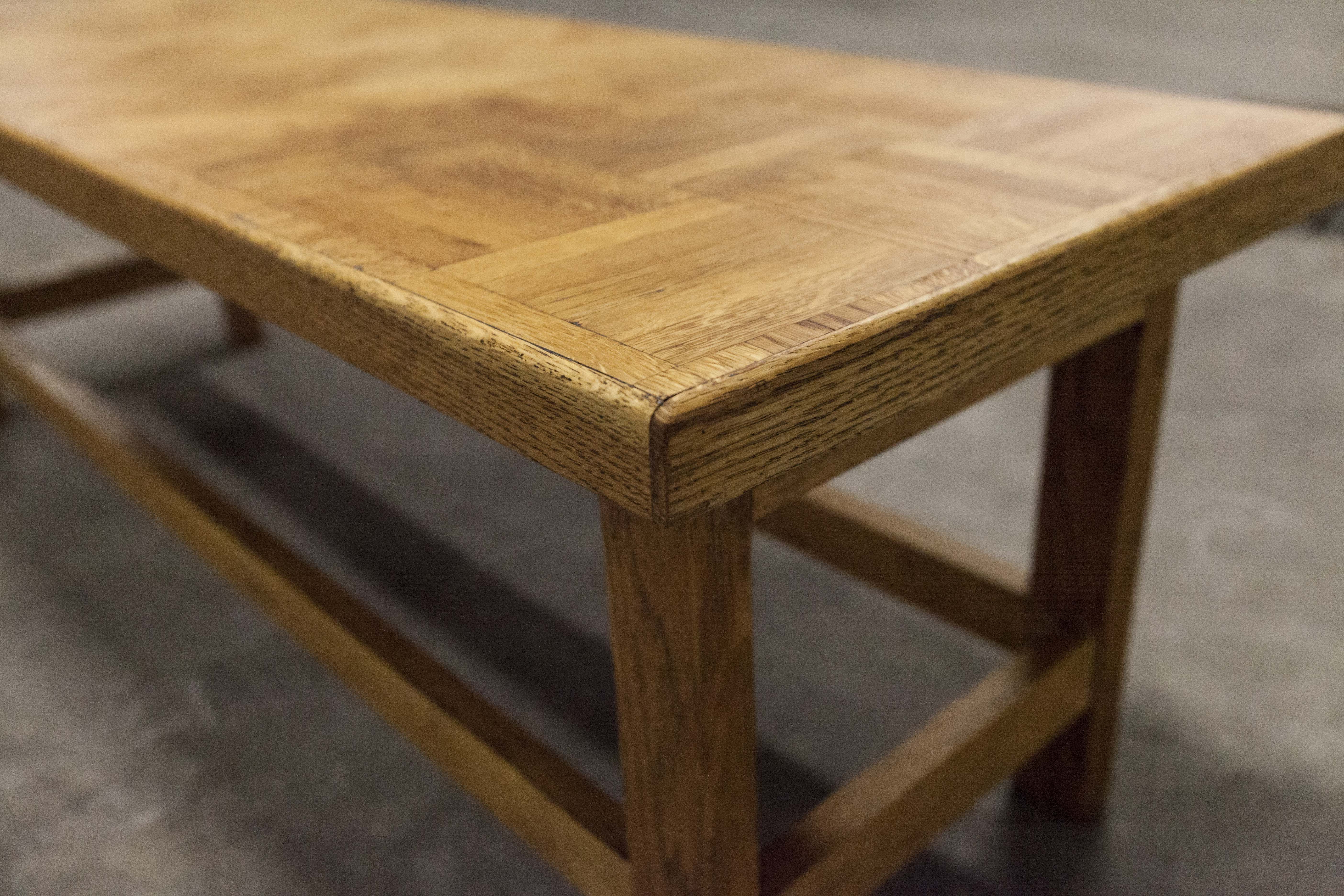 1960 handcrafted bench