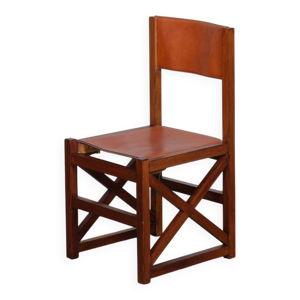 chaise vintage en bois - massif