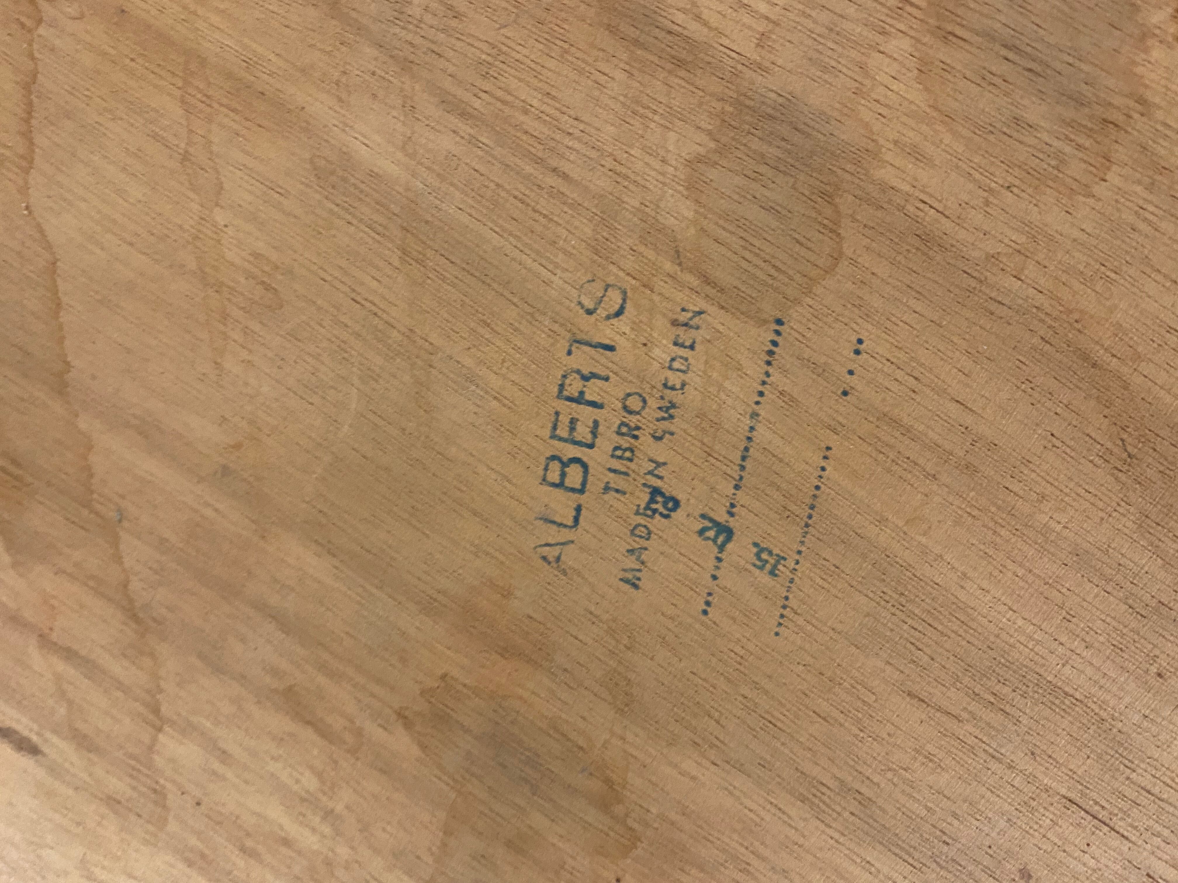 Table d’appoint scandinave en teck Albert Tibro
