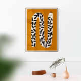 Wall poster snake plant pattern 50cm * 70cm