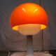 Lampe champignon orange design années 70