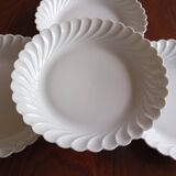 4 Haviland Torse soup plates