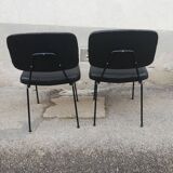 Pair of Cm 196 chairs by Pierre Paulin 1960
