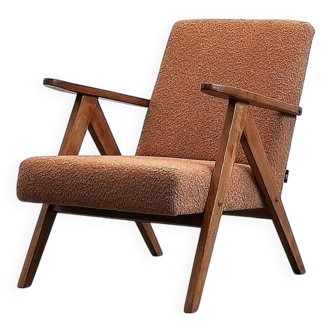 Fauteuil Easy Model B - 310 Var en Mousse Boucle Moka