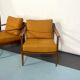 Mid-century modern pair of Walter Knoll armchairs model 550 from 50s