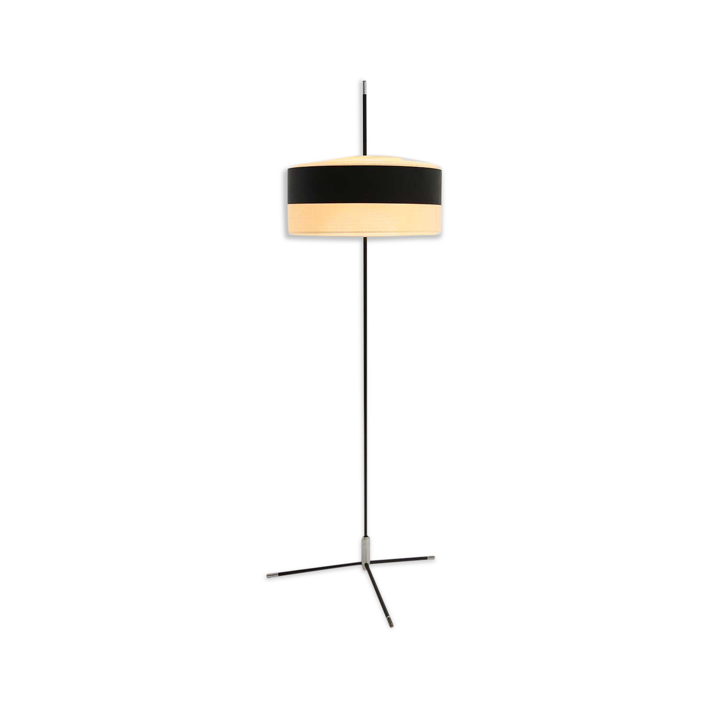 Mid-century adjustable floor lamp