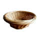 Woven wicker basket