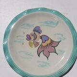 3 plates Cérenne Vallauris Les Pisces