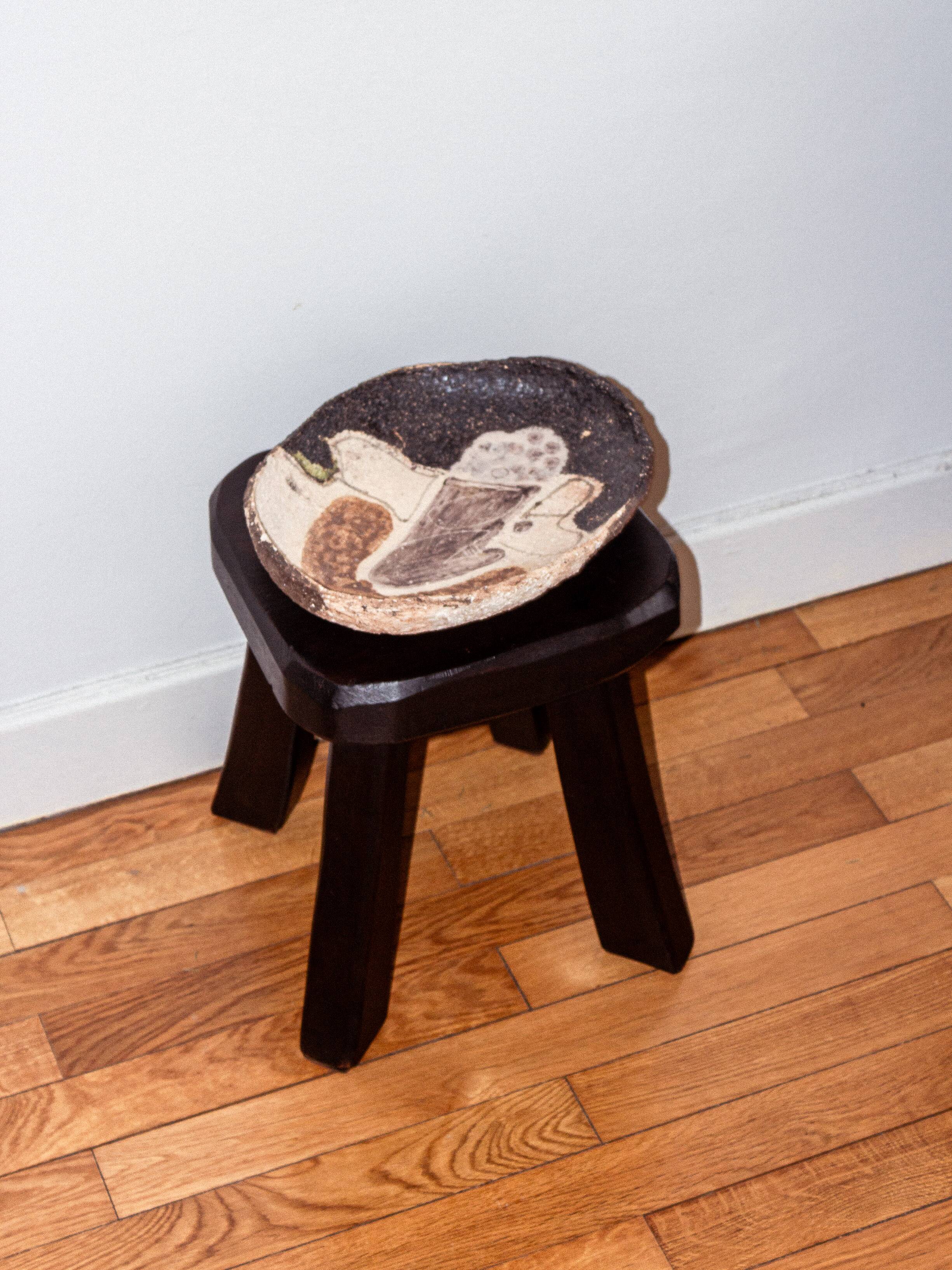 Bowl, centerpiece or fruit bowl, Cianciolo Ceramiche, Sicily, 1960/70