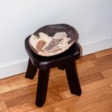 Bowl, centerpiece or fruit bowl, Cianciolo Ceramiche, Sicily, 1960/70