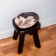 Coupe, centre de table ou fruitier, Cianciolo Ceramiche, Sicile, 1960/70