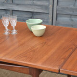 Extended dining table by Kofod Larsen * openwork model