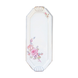 Plateau porcelaine années 20 fleurs