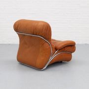 Italian Corolla lounge chair by I.P.E. 1970s