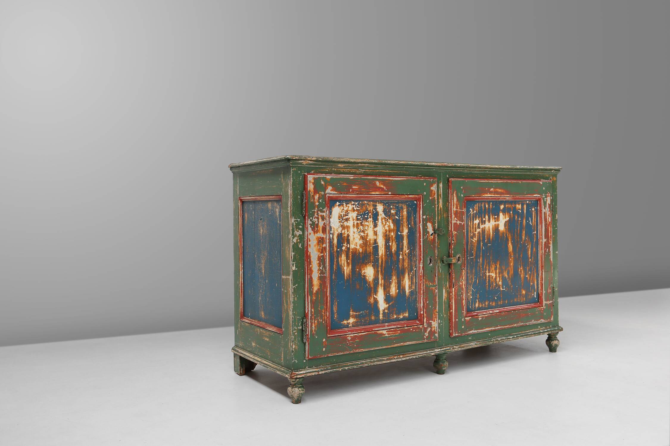 French rustic cabinet 1920