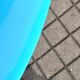LOOP armchair - Scandinavian DESIGN chair by Claus Breinholt (Danish) Infiniti - blue polypropylene