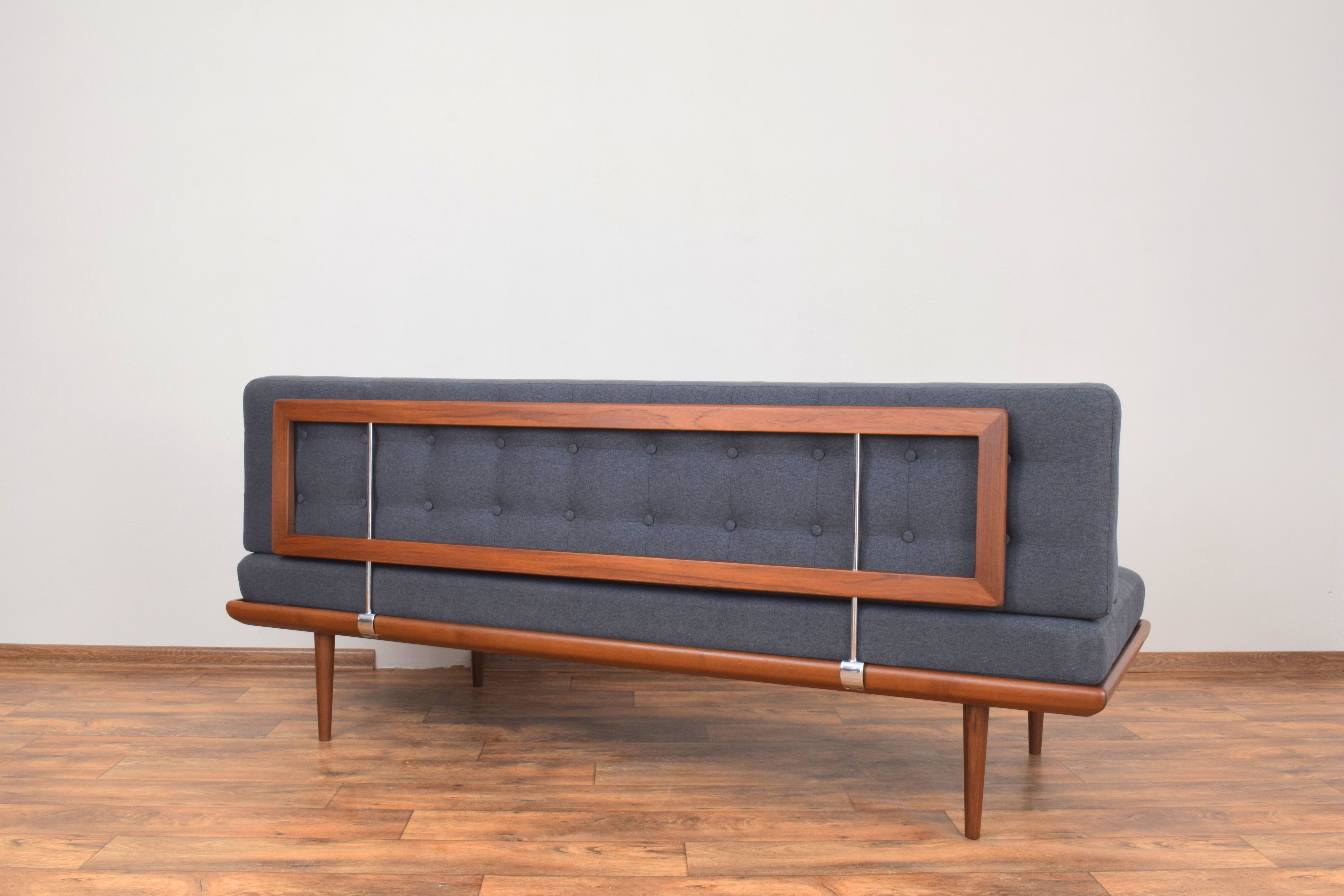 Minerva Teak Daybed by Peter Hvidt & Orla Mølgaard-Nielsen for France & Søn, 1950s, Set of 2