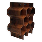 Rosewood bottle holder by Torsten Johansson for Formtra, 60's.
