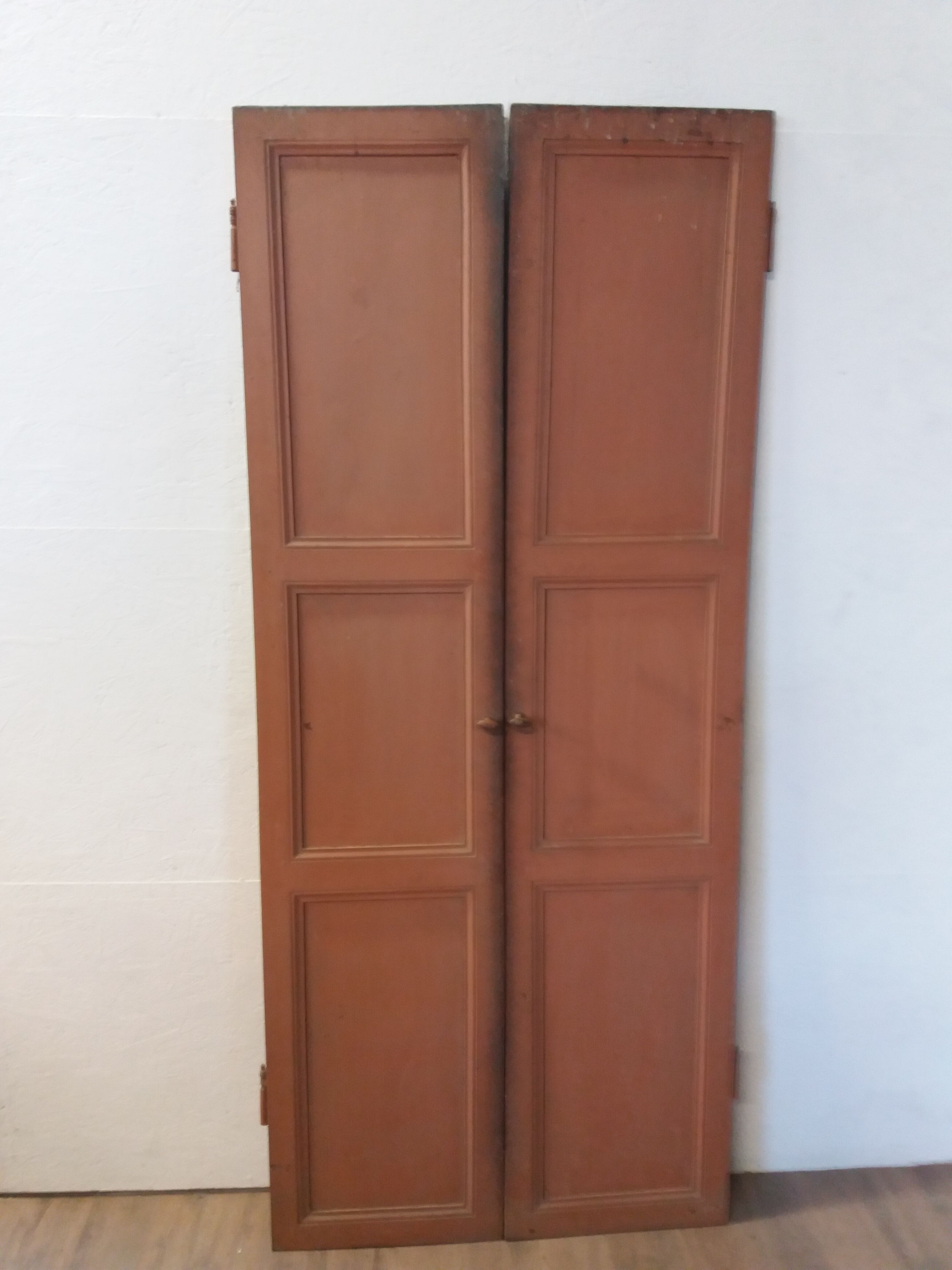 Walnut closet door