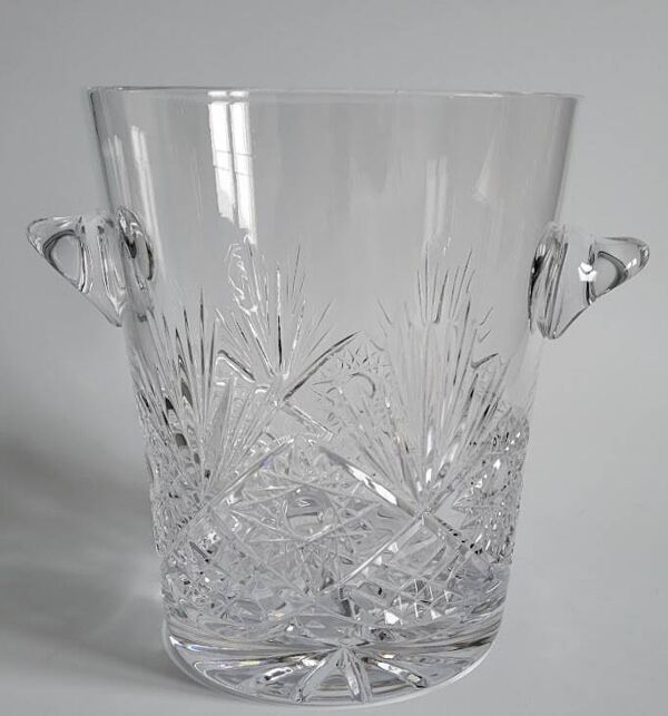 Seau à champagne Baccarat cristallerie Klein