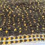 Moroccan Berber rug made of pure wool, handcrafted, size 140 x 260 cm.