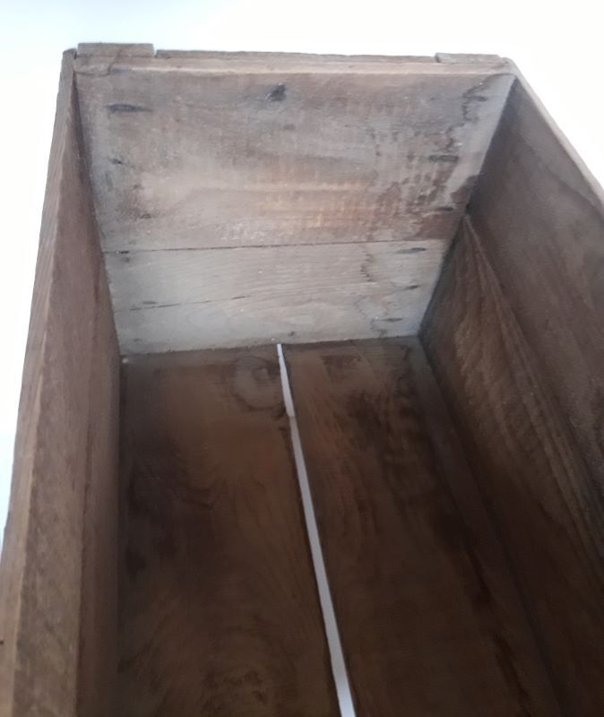 Wooden transport box