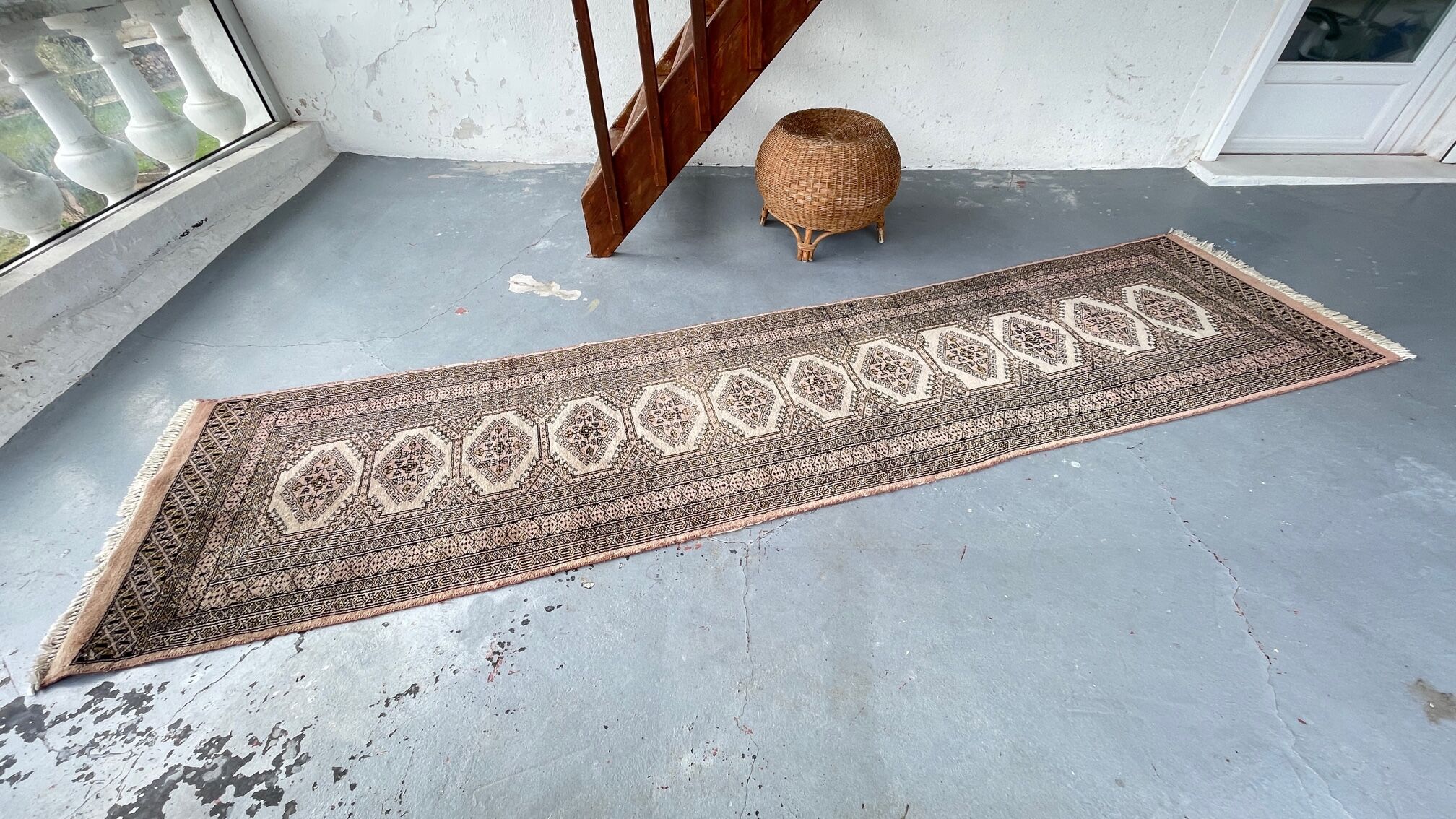 Oriental corridor carpet 78x332cm