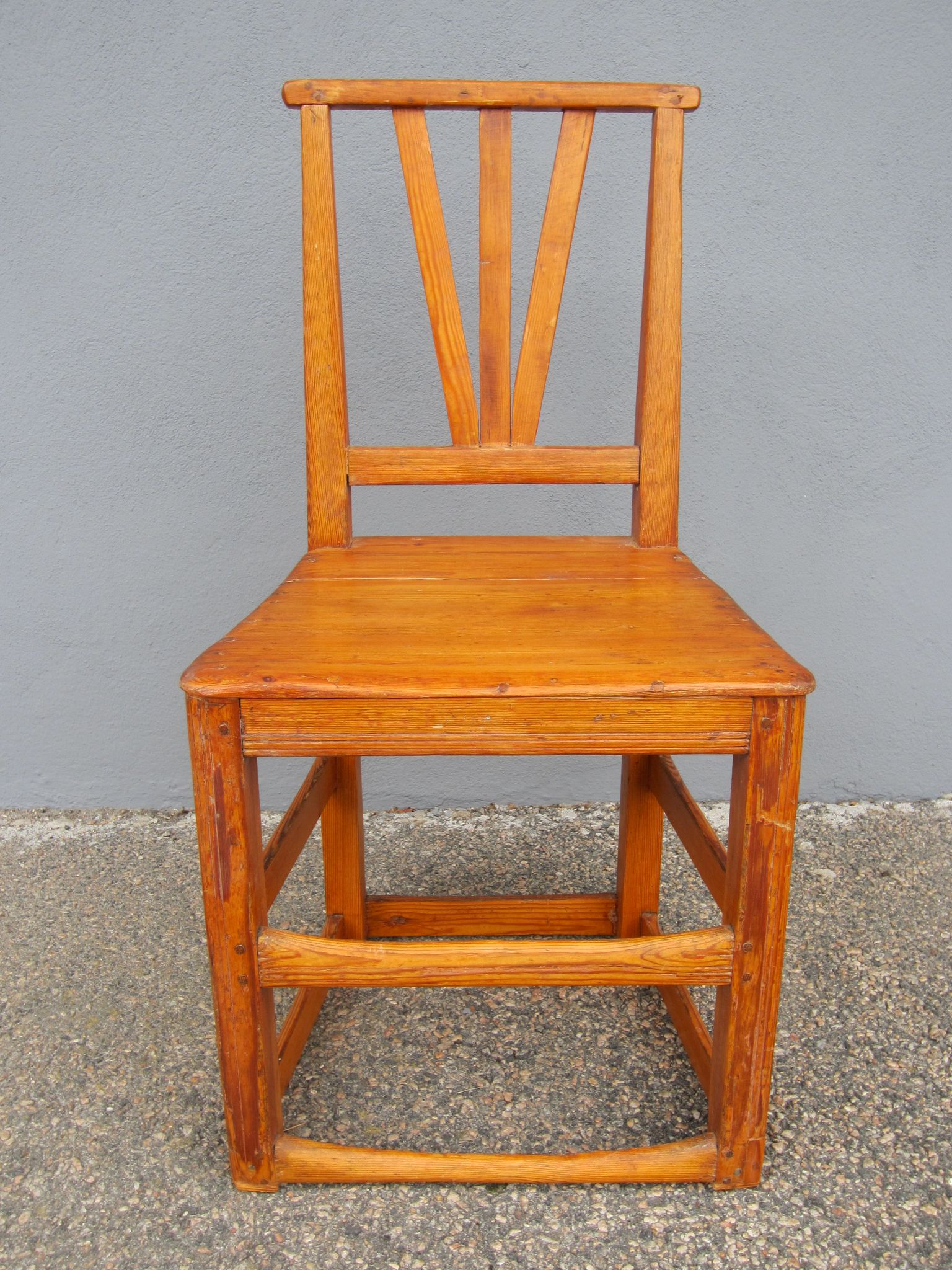 Chaise de ferme rustique