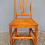 Rustic farm chair