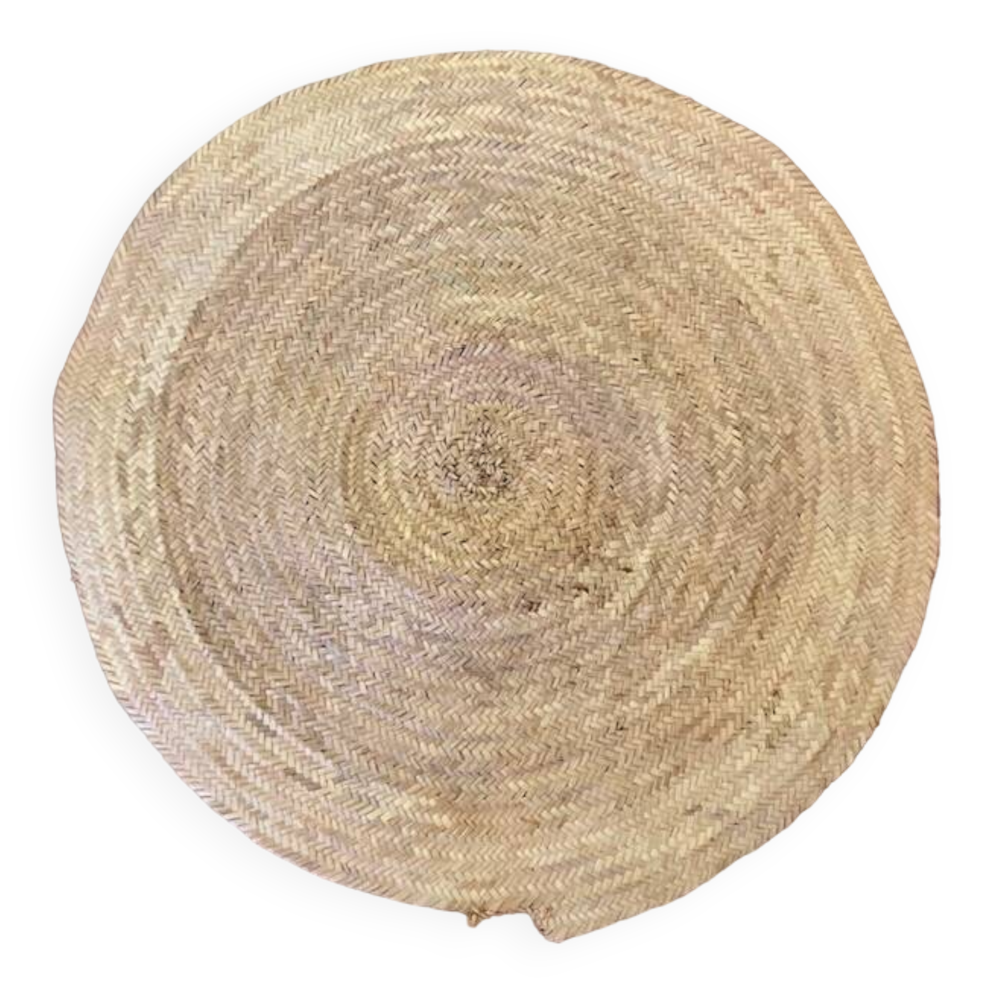 Round Natural Braided Rug