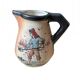 Basque stoneware milk jug from Ciboure