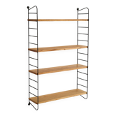 String wall bookcase, 1950