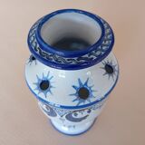 Flowerpot vase A. Montagnon JM (Nevers)
